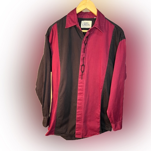 Ash Creek button up shirt Vintage M - Picture 8 of 9